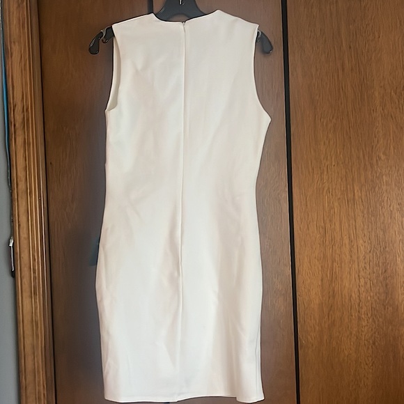 Women’s Lulu’s Ivory Mini Wrap Dress - Picture 2 of 3